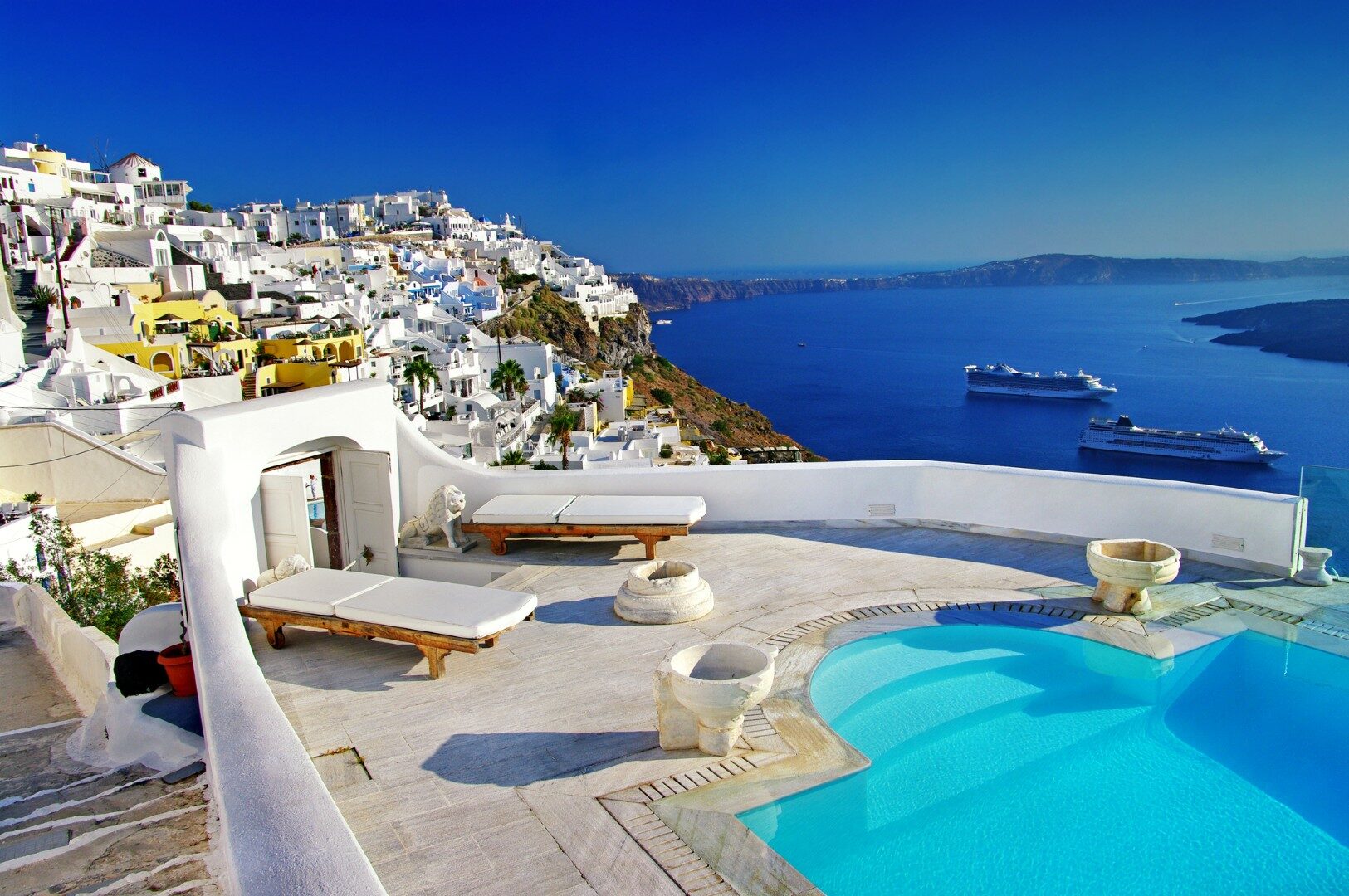 Romantische vakanties - santorini resorts